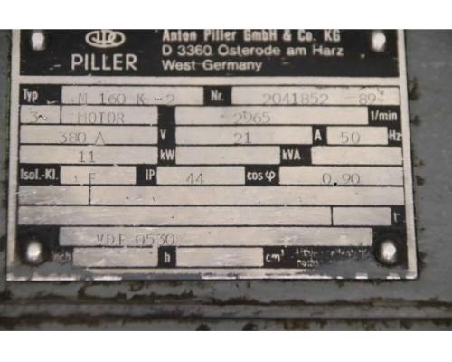 Druckgebläse 11 kW von Piller – 2 E 10 1800 - Bild 5