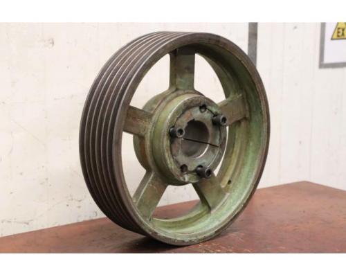 Keilriemenscheibe 6-rillig von Guss – SPB 450 x 6 TB 4040 (17 mm) - Bild 2