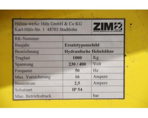 Scherenhubtisch mit Rollenbahn von unbekannt – Traglast 1000 kg  2400 x 760 mm - Bild 5
