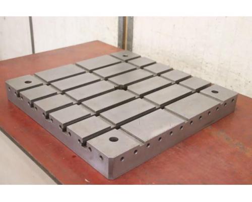 Aufspannplatte mit T Nut von unbekannt – 630/630/H75 mm - Bild 1