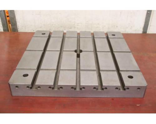 Aufspannplatte mit T Nut von unbekannt – 630/630/H75 mm - Bild 3