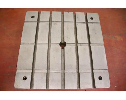 Aufspannplatte mit T Nut von unbekannt – 630/630/H75 mm - Bild 4