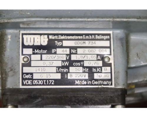 Getriebemotor 0,37 kW 94 U/min von WEG – ODGM 734 - Bild 4
