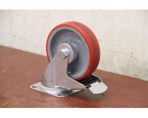 Lenkrolle von unbekannt – Ø 125 x 32 mm mit Bremse - Bild 1