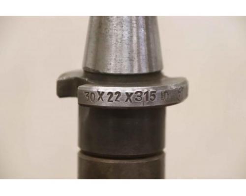 Fräsaufnahmen SK30 2 Stück von unbekannt – Ø 16/22 mm  Schaftl 315 mm - Bild 9