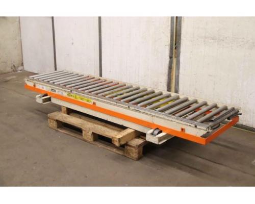 Scherenhubtisch mit Rollenbahn von unbekannt – Traglast 1000 kg  2400 x 820 mm - Bild 1