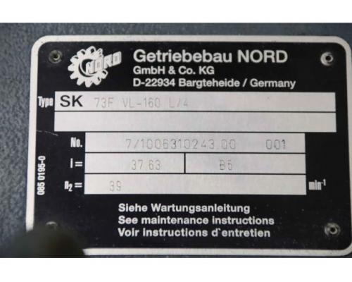 Getriebemotor 15 kW 39 U/min von Nord – 73F VL-160 L/4  SK 160L/4 - Bild 6
