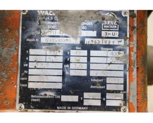 Flaschenrüttler mit 2 Rüttelflaschen von Wacker – FU-4/200SW - Bild 5
