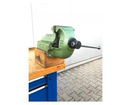 Werkbank 2-Meter mit Schraubstock (Leinen) - Bild 3