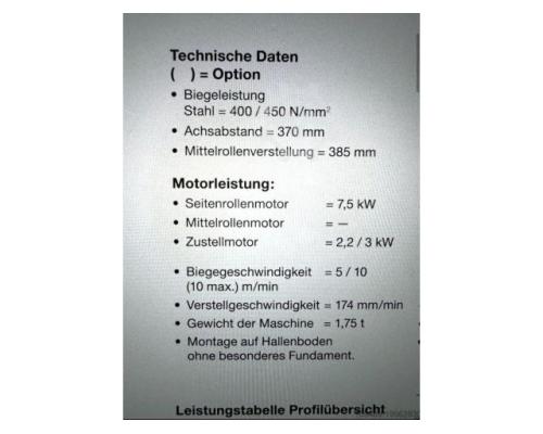 HERKULES BO 230 K2 / Ring - Rofilbiegemaschine incl. Walzensätzen - Bild 14