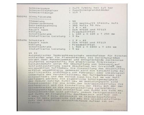 ELB - SWN 5 VA II Flachschleifmaschine - Bild 15