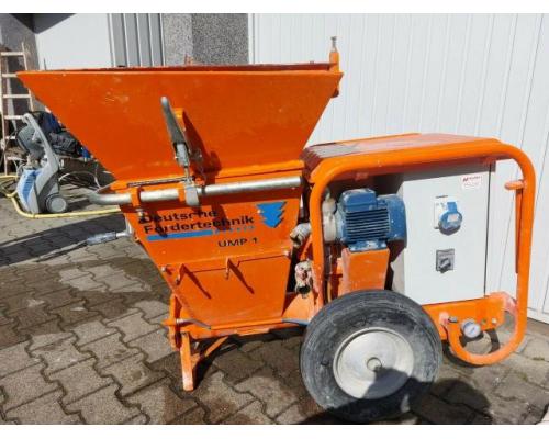 Putzmaschine UMP 1 Dualpower, umschaltbar 230V400V, 16A mit 3,0 kW-Pumpe - Bild 5