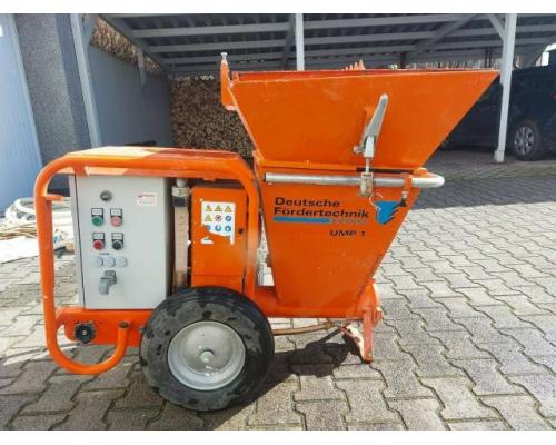 Putzmaschine UMP 1 Dualpower, umschaltbar 230V400V, 16A mit 3,0 kW-Pumpe - Bild 6