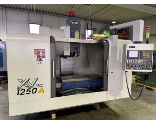 Vertikal Bearbeitungszentrum YCM XV 1250 A - Fanuc MPX 100 i Steuerung - Bild 3