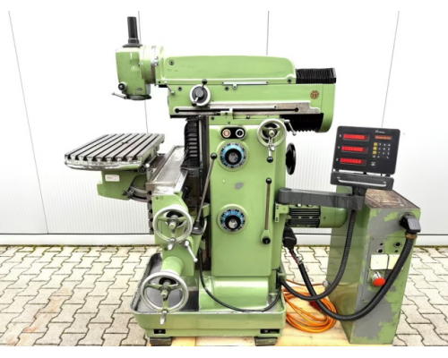 WERKZEUGFRÄSMASCHINE - Deckel FP 3 incl. Heidenhain 3-Achs Digitalanzeige