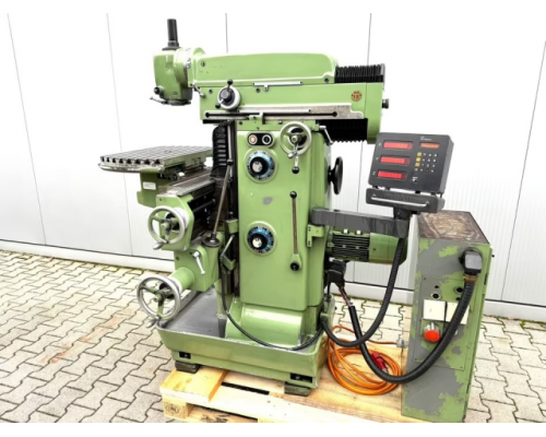 WERKZEUGFRÄSMASCHINE - Deckel FP 3 incl. Heidenhain 3-Achs Digitalanzeige - Bild 2