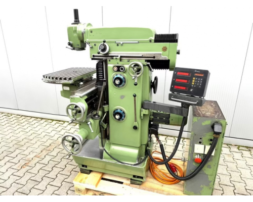 WERKZEUGFRÄSMASCHINE - Deckel FP 3 incl. Heidenhain 3-Achs Digitalanzeige - Bild 4