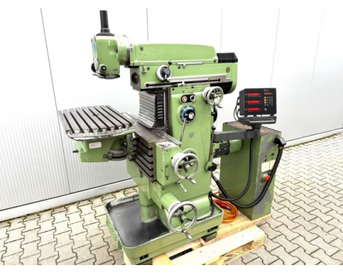 WERKZEUGFRÄSMASCHINE - Deckel FP 3 incl. Heidenhain 3-Achs Digitalanzeige - Bild 8