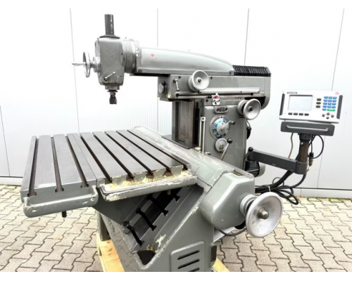 Werkzeugfräsmaschine DECKEL FP 2 LB aus Universität im gepflegten Originalzustand - Bild 9