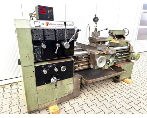 VOEST DA 360 - Leit & Zugspindeldrehmaschine - Bild 8