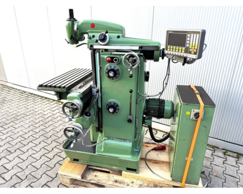 Werkzeugfräsmaschine DECKEL FP 2 mit neuer 3-Achsdigitalanzeige aus Laborbetrieb - Bild 3