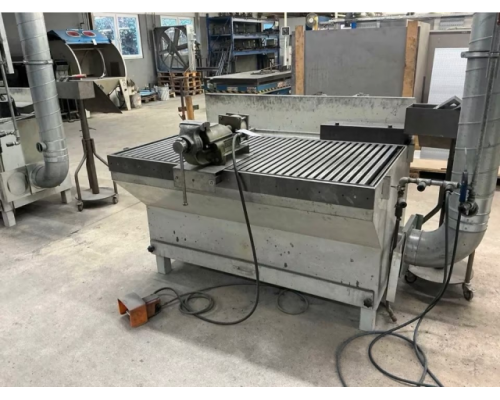 Schweiß + Schleifwerkbank + Schraubstock