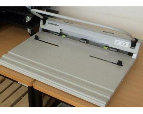 Heidelberg Druckplattenstanze 425 mm Autoplate