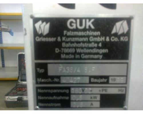 GUK FA 36-4 SAF Taschenfalzmaschine für Kleinfalzungen - Bild 3
