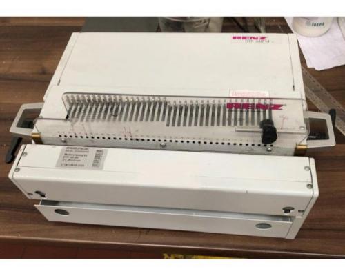 Renz DTP 340 elektrische Wire-O-Stanzmaschine