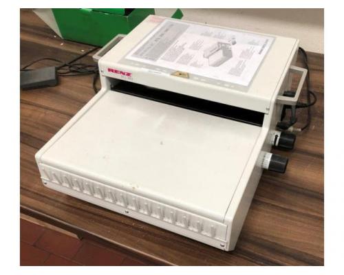Renz ECL 360 elektrische Schließmaschine