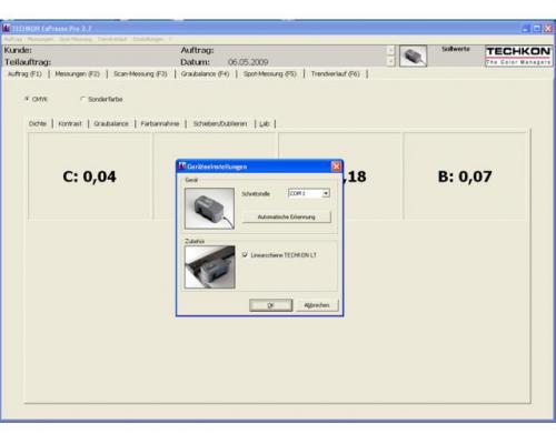 Scan-Spectrometer RS 800 mit Techkon ExPresso Pro Software - Bild 5