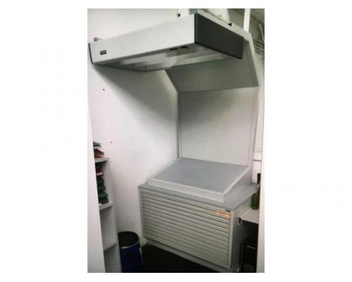 Mega Stahl Normlicht Abstimmpultaufsatz 0B mit Mega Stahl Schubladenschrank