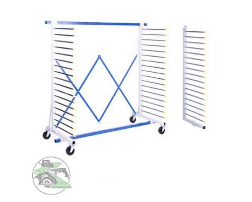 Rehnen Lacktrockenwagen Typ Varioflex inkl. Zusatzrechen