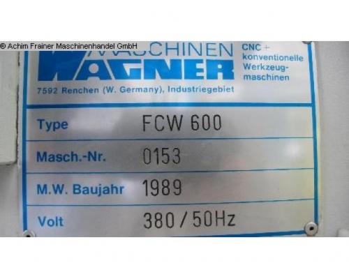 WAGNER FCW 600 Werkzeugfräsmaschine - Universal - Bild 4