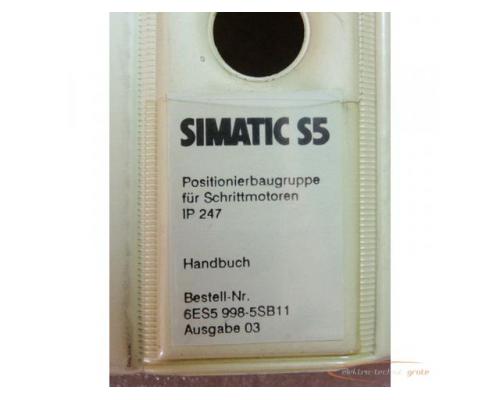 Siemens 6ES5998-5SB11 Handbuch - Bild 3