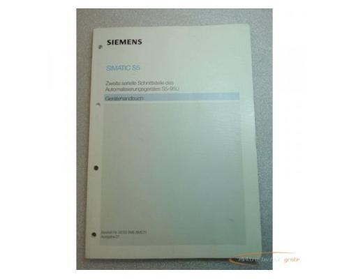 Siemens 6ES5998-8MC11 Handbuch