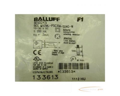 Balluff BES M12ML-PSC30A-S04G-W ovp - Bild 2