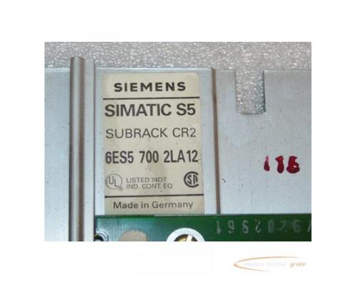 Siemens 6ES5700-2LA12 Subrack - Bild 2