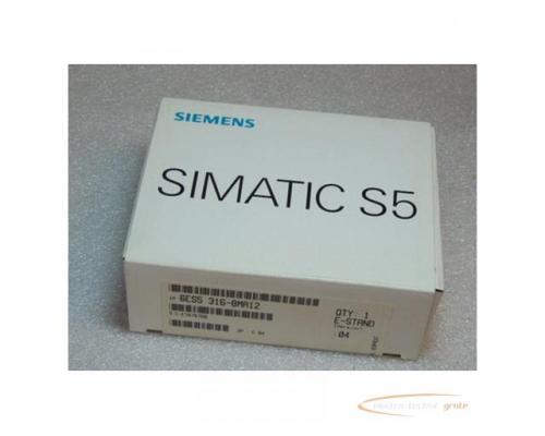 Siemens 6ES5316-8MA12 Anschalt.