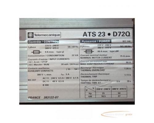 Telemecanique ATS23 D72Q Starter > ungebraucht! - Bild 3