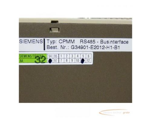 Siemens RS485 CPMM Businterface - Bild 2