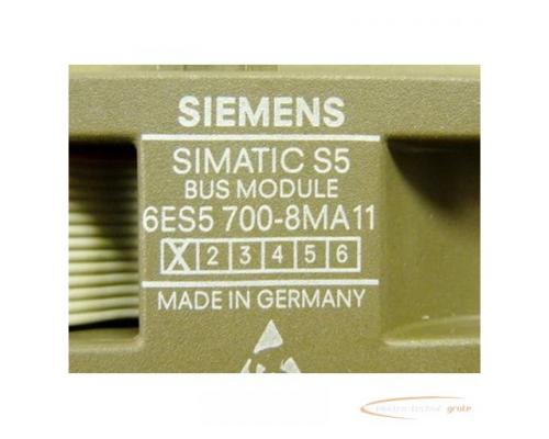 Siemens 6ES5700-8MA11 Busmodul - Bild 2