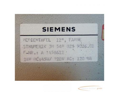 Siemens Bedientafel 3M = 548.025.9026.01 - Bild 3