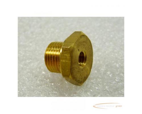 Reduziernippel 1/8" - M5 Messing VPE= 10 Stück