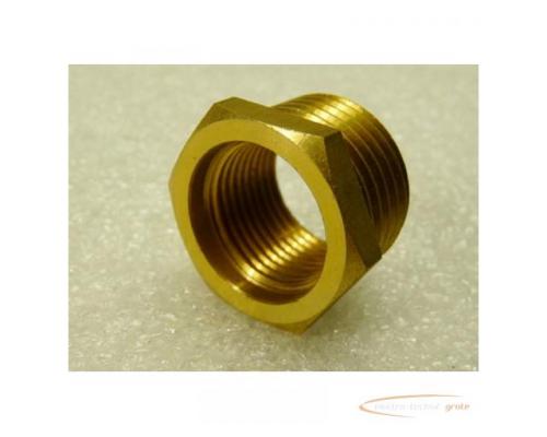 Reduziernippel 1/2" - 3/8" Messing VPE= 10 Stück