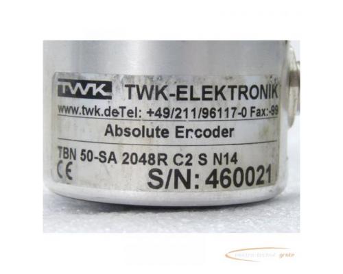 TWK-Elektronik TBN 50-SA 2048R C2 S N14 Absolute Encoder - Bild 2