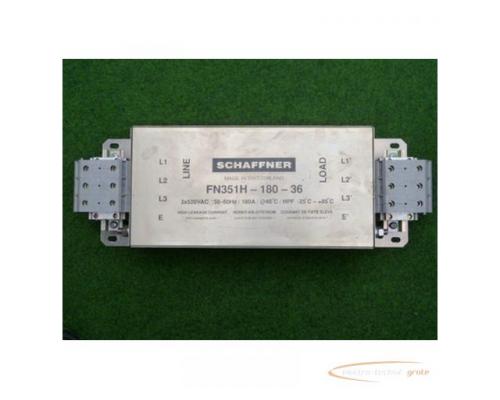 Indramat NFD 01.1-500-180 Power Line Filter ( Schaffner FN351H-180-36 ) - Bild 1