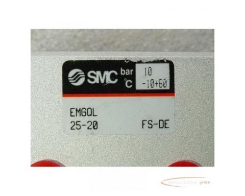 SMC EMGQL 25-20 Kompaktzylinder mit Führung - Bild 2