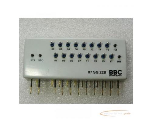 BBC Brown Boveri 07 SG 228
