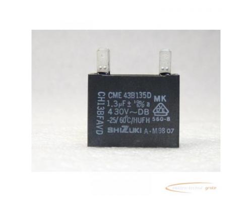 Shizuki Capacitor CME 43B135D 1.3µF 430V CH13BFAVD - Bild 1